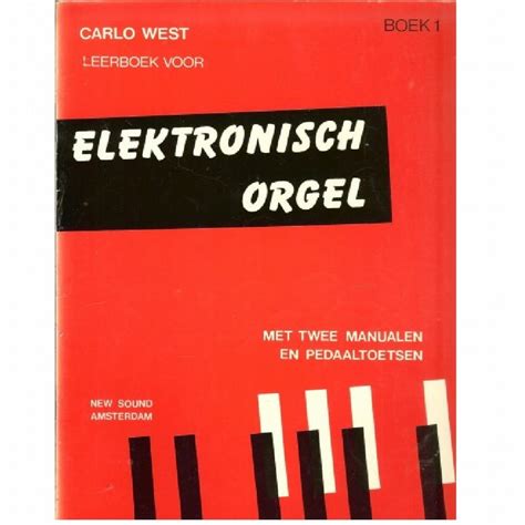 leerboek voor electronisch orgel boek 1 t m boek 5 Doc