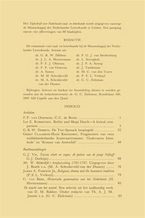 leergang voor nederlandse taal en letterkunde deel i taalkennis Reader