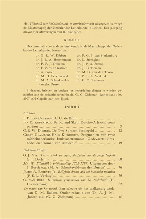 leergang voor nederlandse taal en letterkunde deel i taalkennis Reader