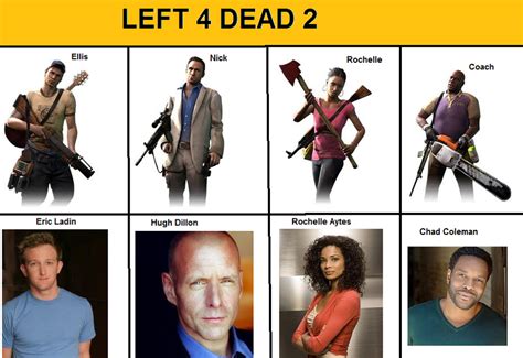 left 4 dead 2 cast