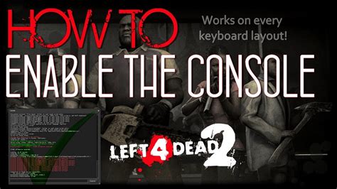 left 4 dead how to start downloaded maps console