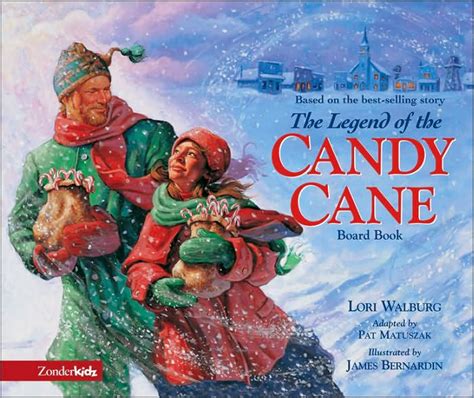 legend of the candy cane board book the Reader