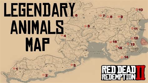 legendary animal map