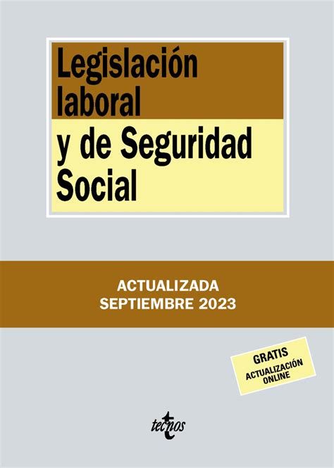 legislacion laboral y de seguridad social derecho biblioteca de textos legales Reader