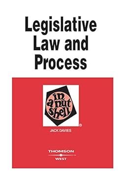 legislative law and process in a nutshell Kindle Editon