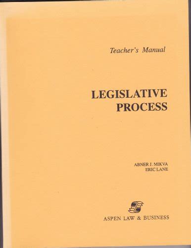 legislative process abner j mikva Ebook Reader
