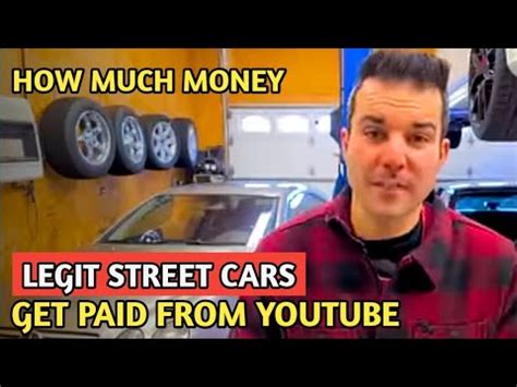 legit street cars youtube earnings