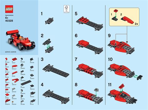 lego f1 car instructions PDF