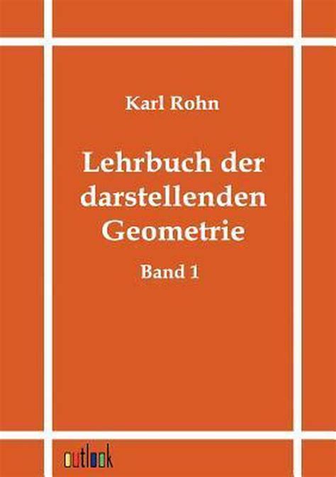 lehrbuch der darstellenden geometrie PDF