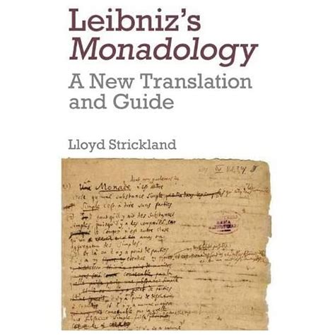 leibnizs monadology a new translation and guide Kindle Editon