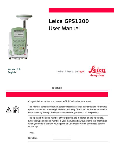 leica gps1200 user guide Epub