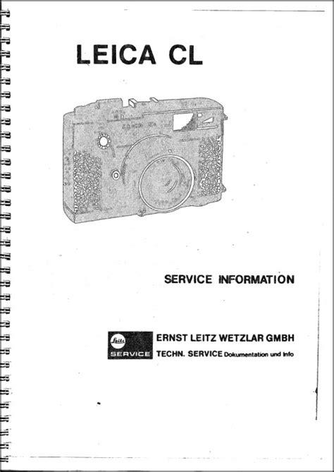 leica lens repair manual Doc