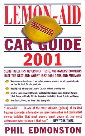 lemon aid car guide 2001 Reader