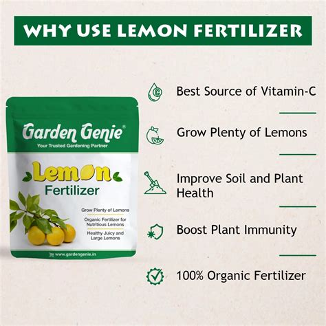 lemon fertilizer