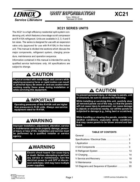 lennox c33 manual pdf Doc