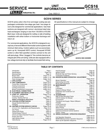 lennox gcs3 wiring diagram Epub