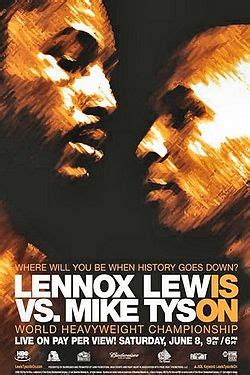 lennox lewis versus mike tyson