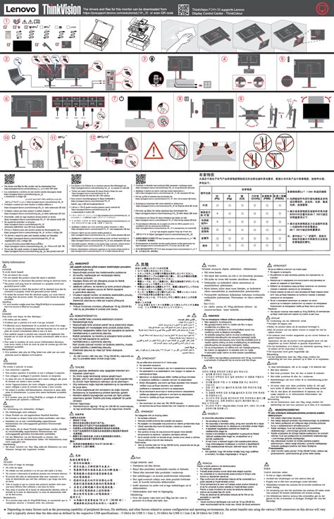 lenovo thinkvision monitor user manual Epub