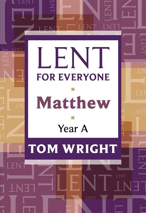 lent for everyone matthew year a Kindle Editon