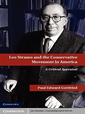 leo strauss and the conservative movement in america Doc