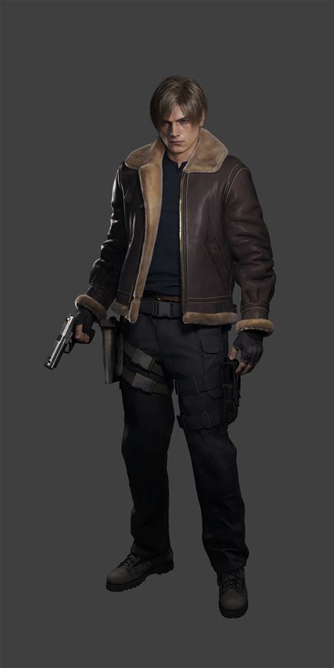 leon s kennedy re4 remake outfit