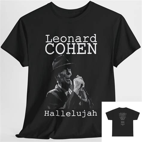 leonard cohen tee shirts