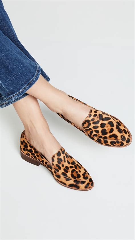 leopard loafers