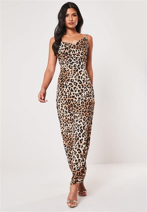 leopard print dress long