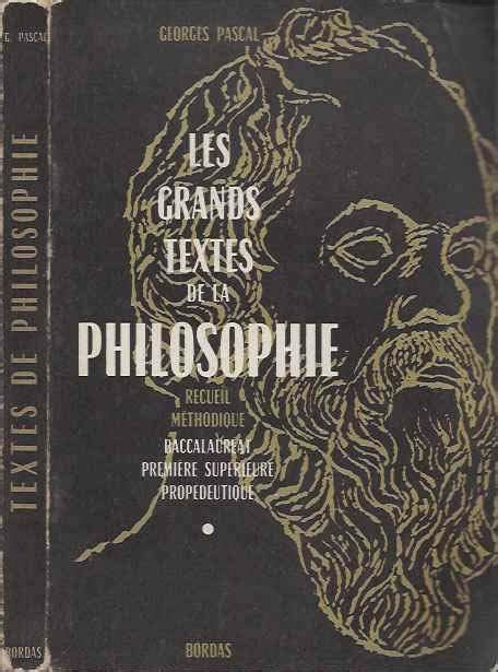 les grands textes de la philosophie Reader