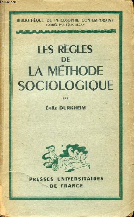 les regles de la methode sociologique french edition Kindle Editon