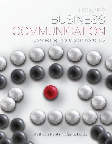 lesikars business communication connecting digital Kindle Editon