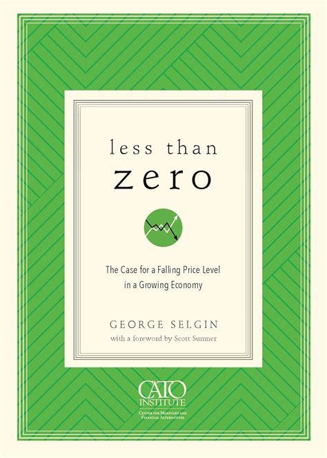 less than zero large print edition the case for a falling price level in a growing economy Epub