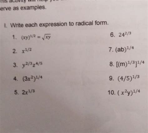 lesson 9 rational exponents and radicals Epub
