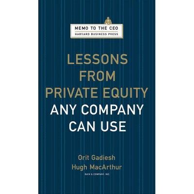 lessons from private equity any company can use memo to the ceo PDF