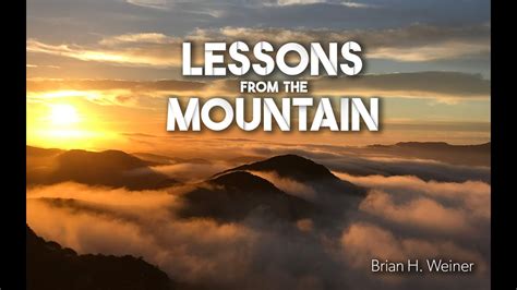 lessons from the mountain Doc