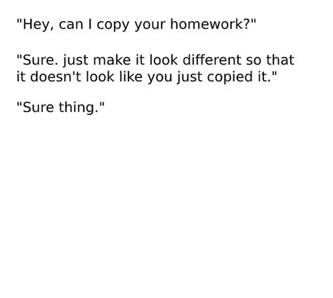 Let Me Copy Your Homework Meme Template