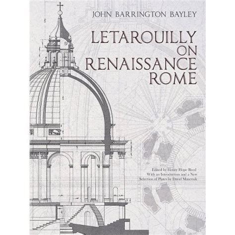 letarouilly on renaissance rome dover architecture Epub