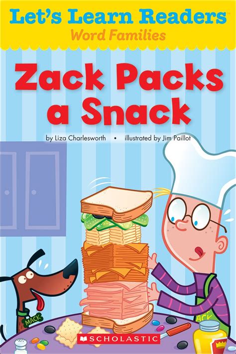 lets learn readers zack packs a snack Doc