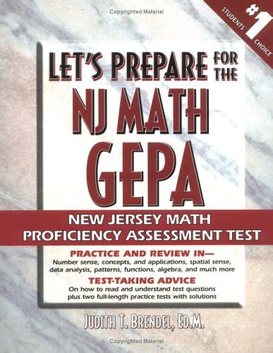 lets prepare for nj math gepa new Reader