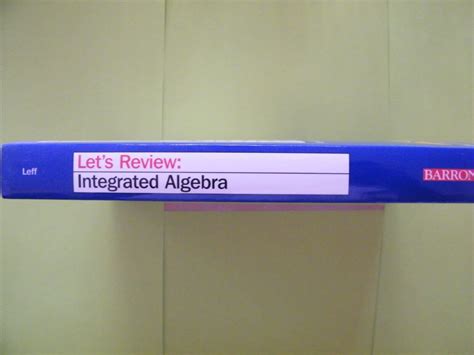 lets review integrated algebra lets review series Kindle Editon