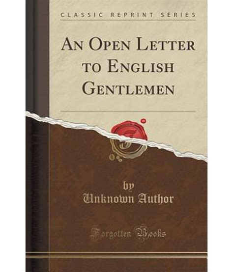 letter gentleman oxford classic reprint Doc