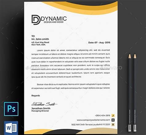 Letterhead Templates Microsoft Word
