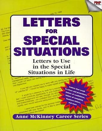 letters for special situations letters for special situations Reader