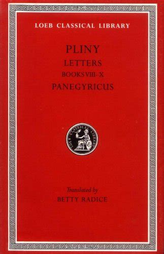 letters volume ii books 8 10 panegyricus loeb classical library Epub