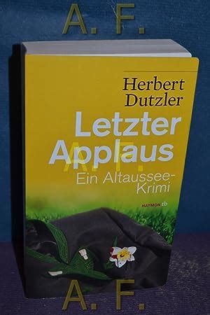 letzter applaus altaussee krimi herbert dutzler Doc