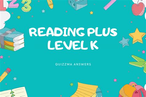 level k answers reading plus
