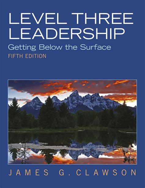 level three leadership getting below the surface 5th edition Reader