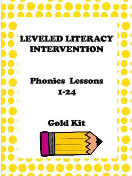 leveled literacy intervention gold lesson plans Epub