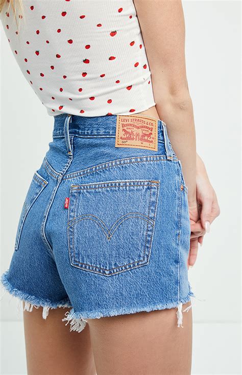 levis shorts ladies