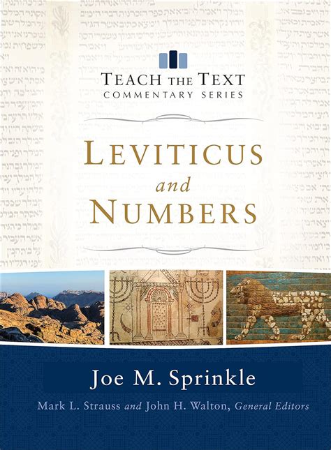 leviticus numbers teach text commentary Epub